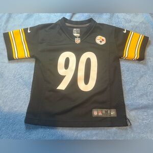 Pittsburgh Steelers kids size 5/6 TJ Watt Jersey
